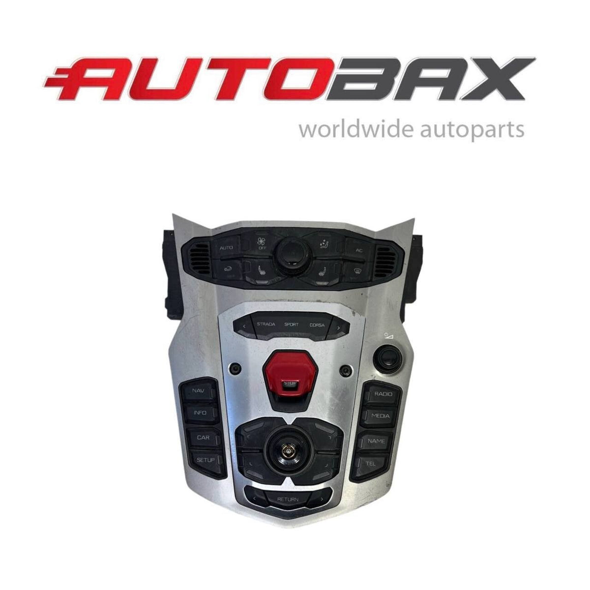 2012-2022 LAMBORGHINI AVENTADOR CENTER CONSOLE SWITCH MULTIMEDIA SYSTEM PANEL