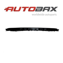 2017 2018 2019-2024 PORSCHE 718 BOXSTER CAYMAN REAR UPPER EMBLEM SPOILER TRIM