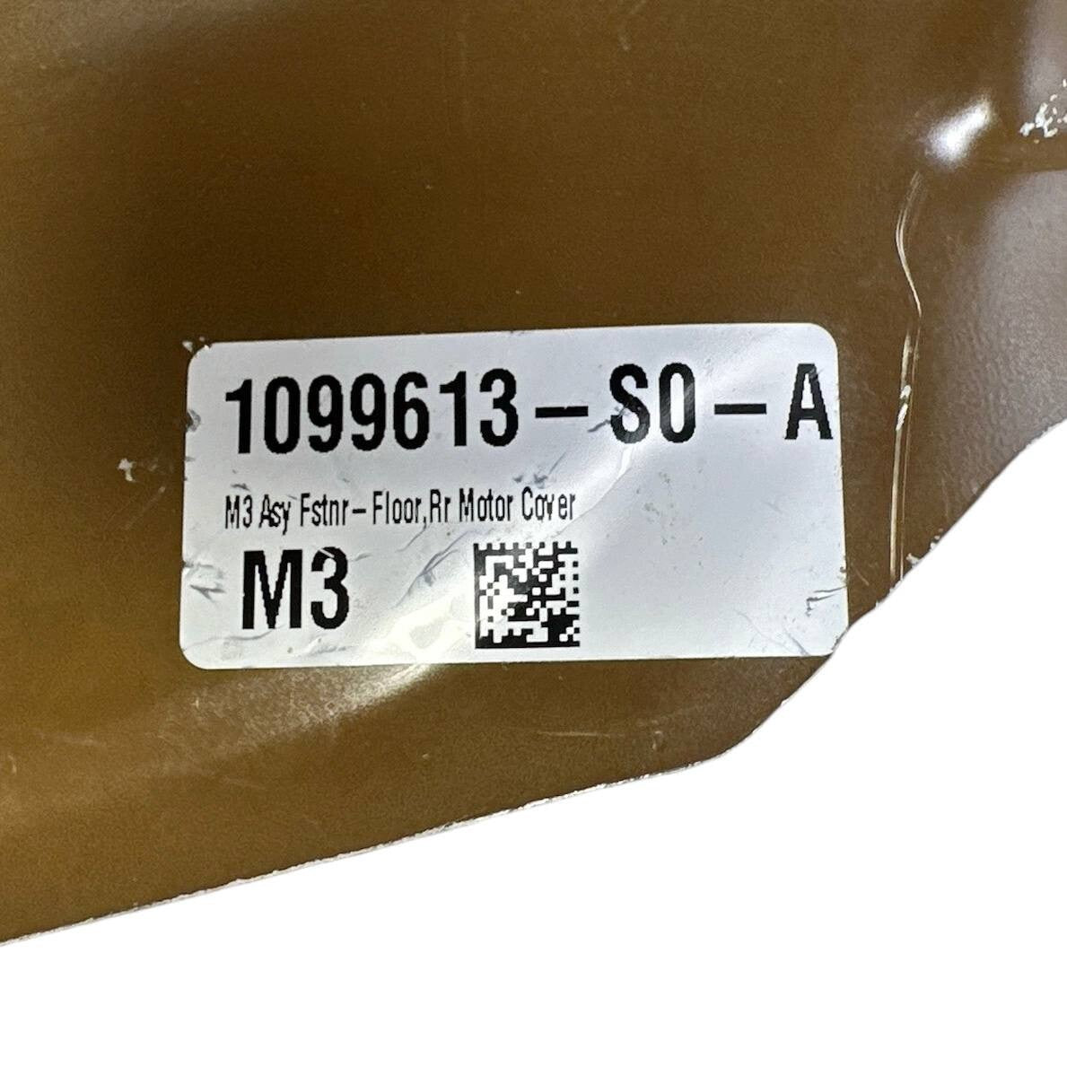 2017 2018 2019 2020 2021 TESLA MODEL 3 BODY PANEL ABOVE REAR MOTOR OEM NEW