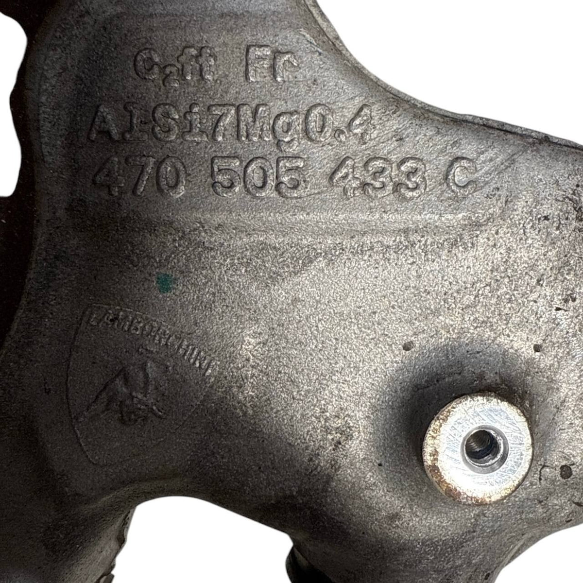 2012-2022 LAMBORGHINI AVENTADOR REAR LEFT SUSPENSION SPINDLE KNUCKLE HUB DRIVER