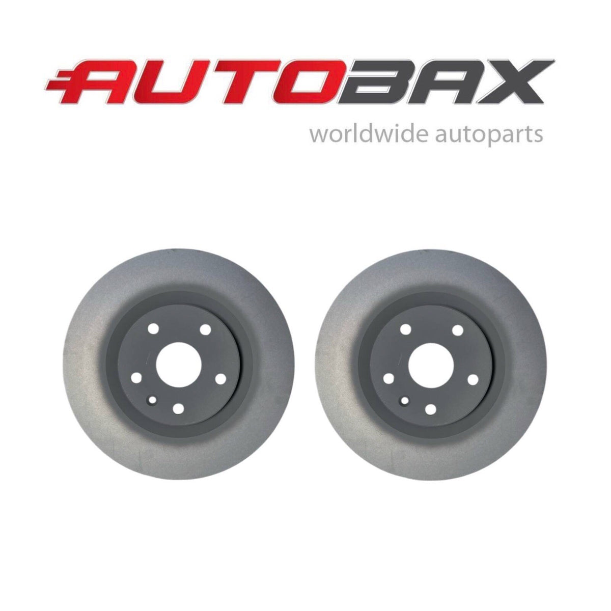 2022 2023-2025 RIVIAN R1T R1S FRONT CARBON CERAMIC BRAKE ROTORS DISC SET OF TWO