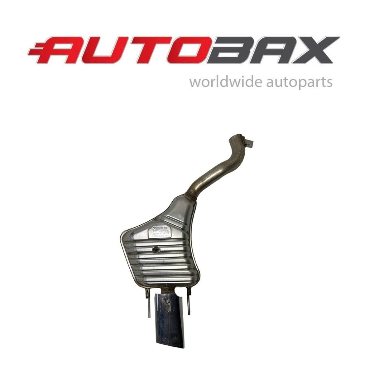 2007 2008-2010 MERCEDES-BENZ W216 CL600 S600 REAR RIGHT EXHAUST MUFFLER TAILPIPE