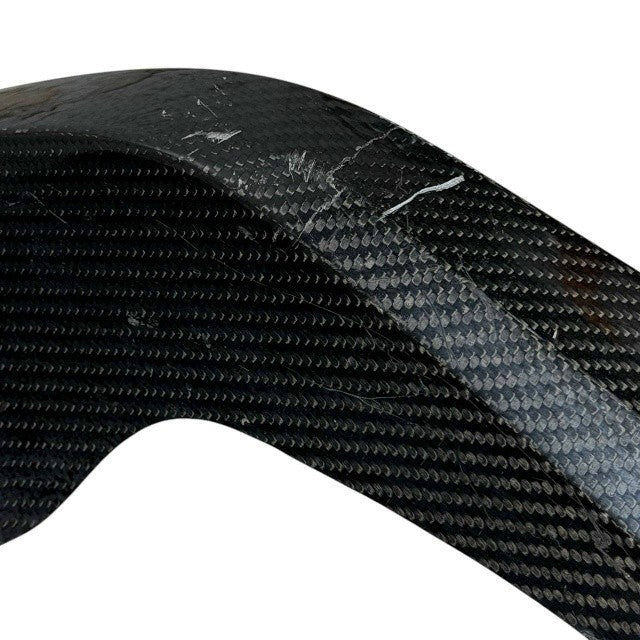 2016 2017-2020 BENTLEY BENTAYGA REAR BUMPER LOWER CARBON DIFFUSER SPOILER LIP