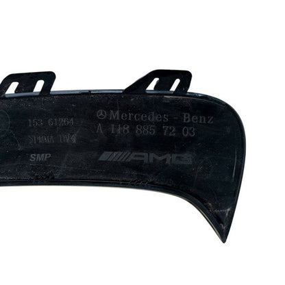 2020 2021 2022-2025 MERCEDES BENZ CLA AMG FRONT RIGHT BUMPER COVER SPOILER TRIM