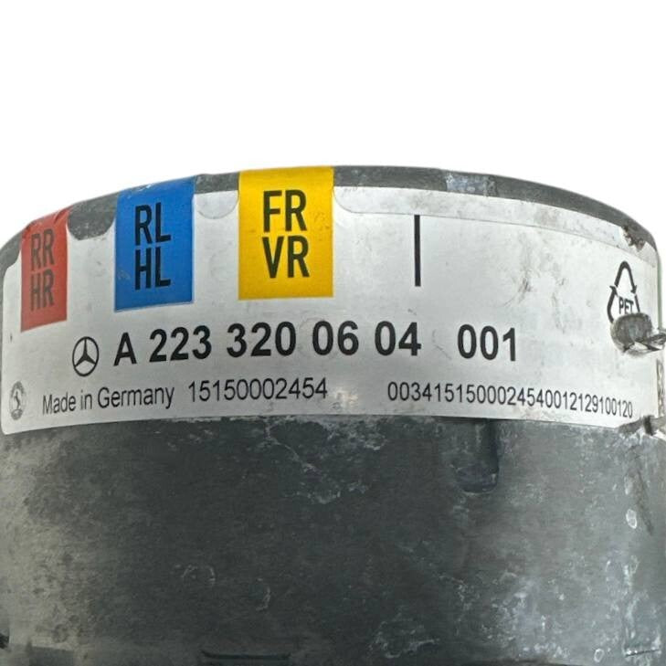 2021 2022 2023-2025 MERCEDES-BENZ W223 CONTROL AIR SUSPENSION COMPRESSOR OEM