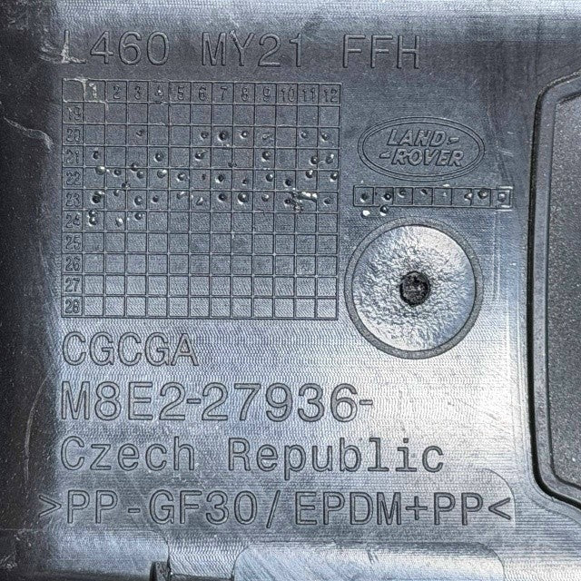 2022 2023 2024 2025 2026 RANGE ROVER FUEL TANK FILLER TRIM HOUSING OEM USED