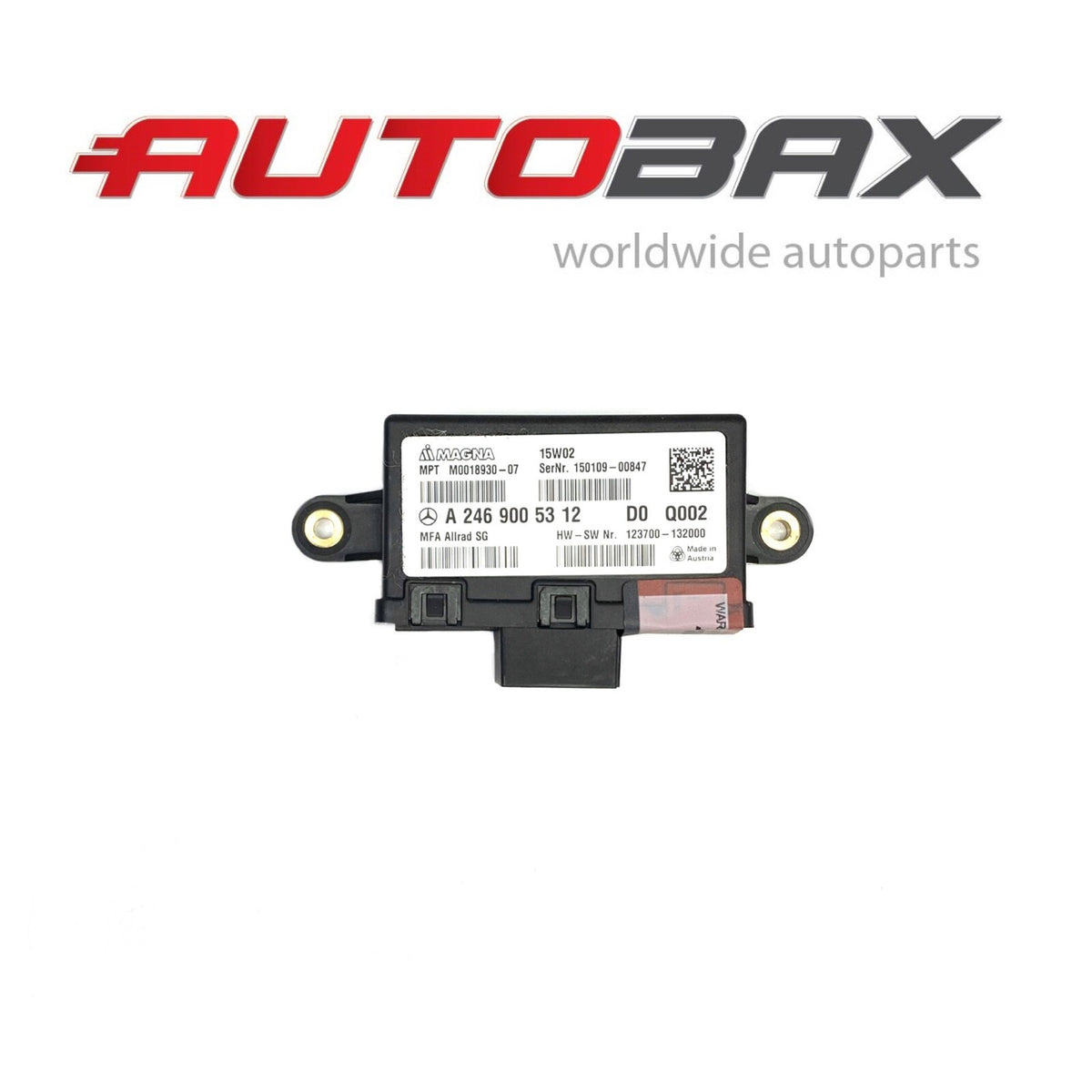 2013 2014 2015 2016-2018 MERCEDES BENZ CLA GLA A B TRANSFER CASE CONTROL MODULE