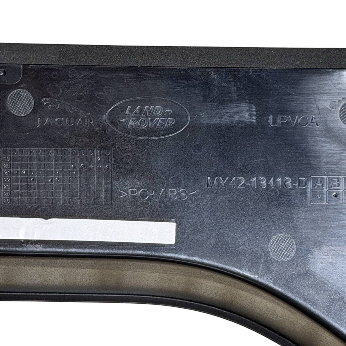 2021 2022 2023 2024 2025 LAND ROVER DISCOVERY REAR TAILGATE LICENCE TRIM