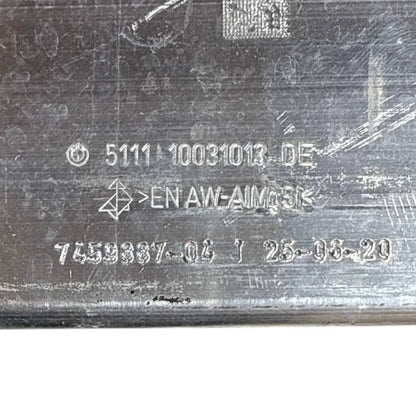 2019 2020 2021 BMW 1 F40 REINFORCEMENT BRACKET MOUNT LEFT DRIVER SIDE