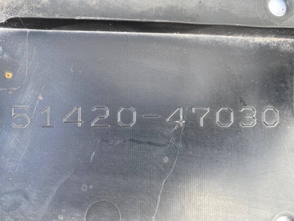 2016 2017 2018 TOYOTA PRIUS ENGINE UNDER COVER SPLASH SHIELD USED 51420-47030