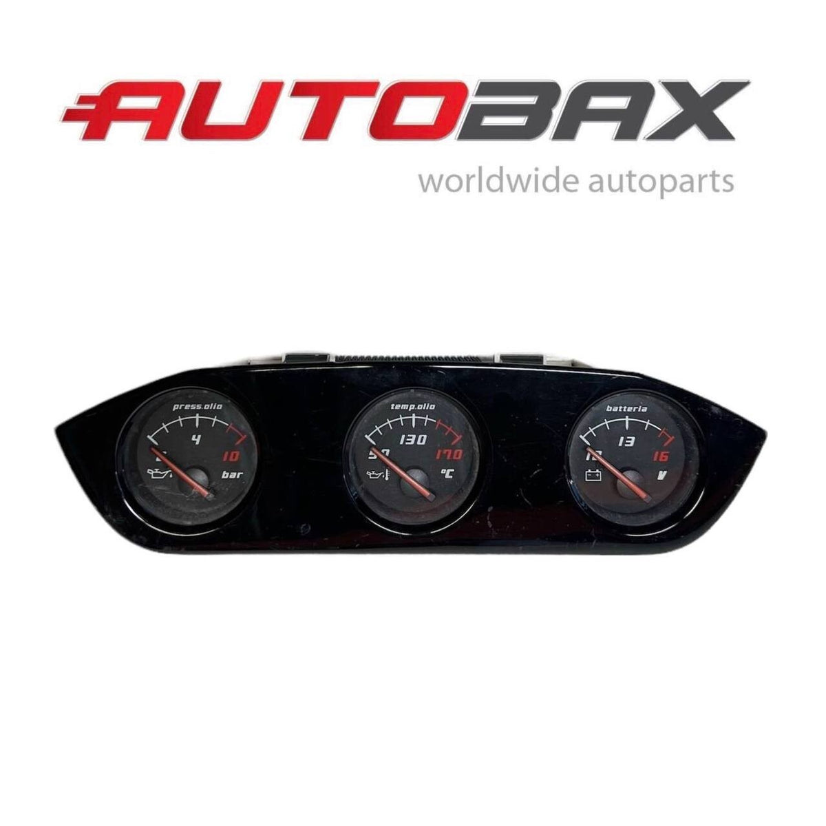 2010 2011-2014 LAMBORGHINI GALLARDO OIL WATER PRESSURE VOLT GAUGE BATTERY DASH