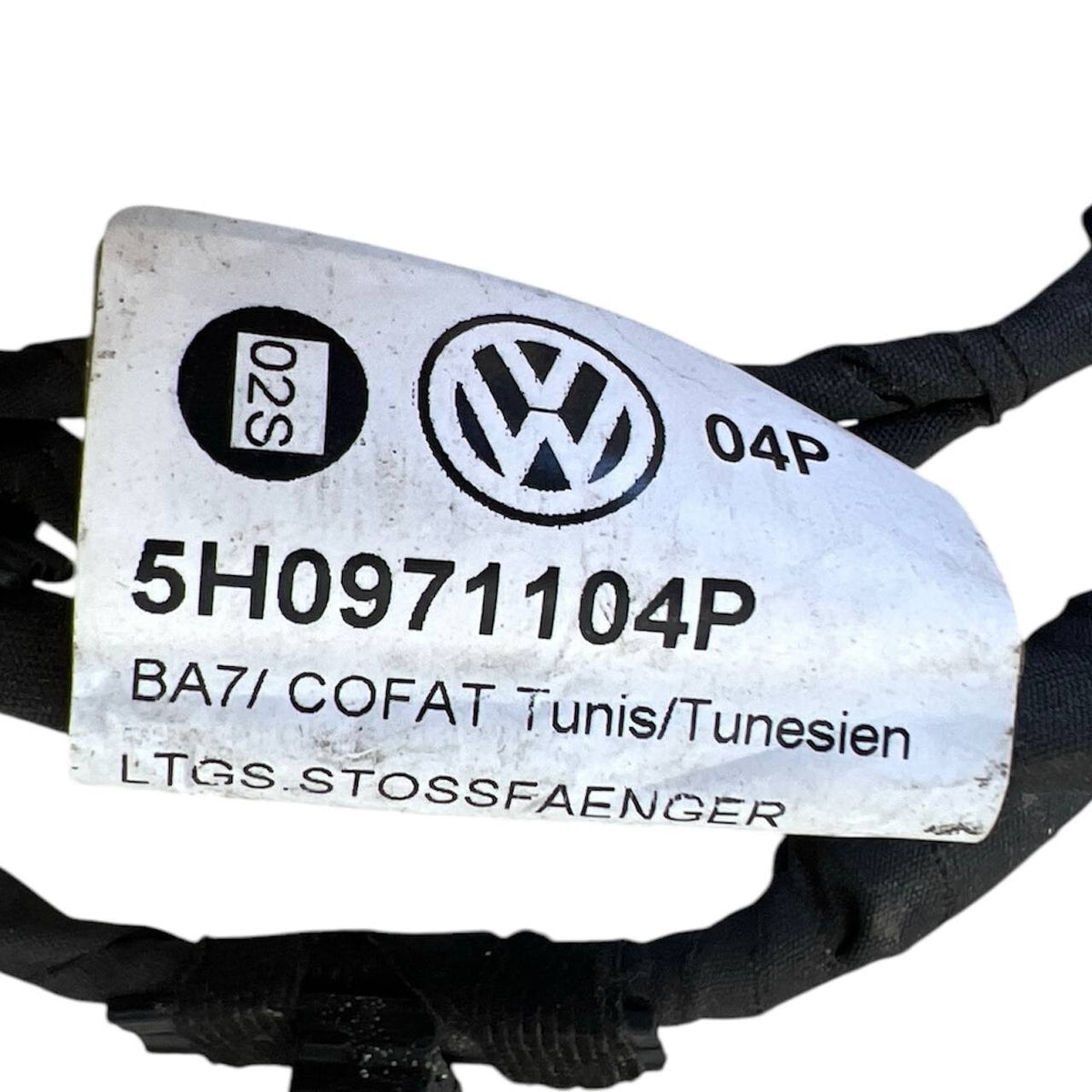 2020 2021 2022-2024 VOLKSWAGEN GOLF REAR BUMPER PARKING WIRE WIRING HARNESS