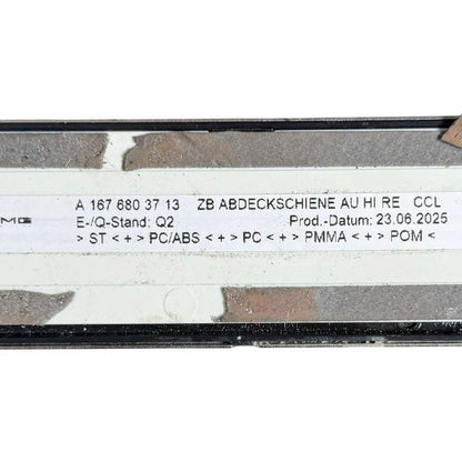 2020 2021 2022 2023-2025 MERCEDES BENZ X167 GLS AMG TRIM MOLDING INTERIOR TRIM