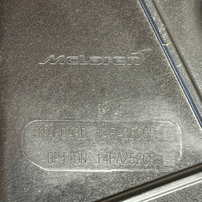 2024-2026 MCLAREN 750S AIR INTAKE DUCT GUIDE CLEANER BOX TRIM PANEL CARBON NEW