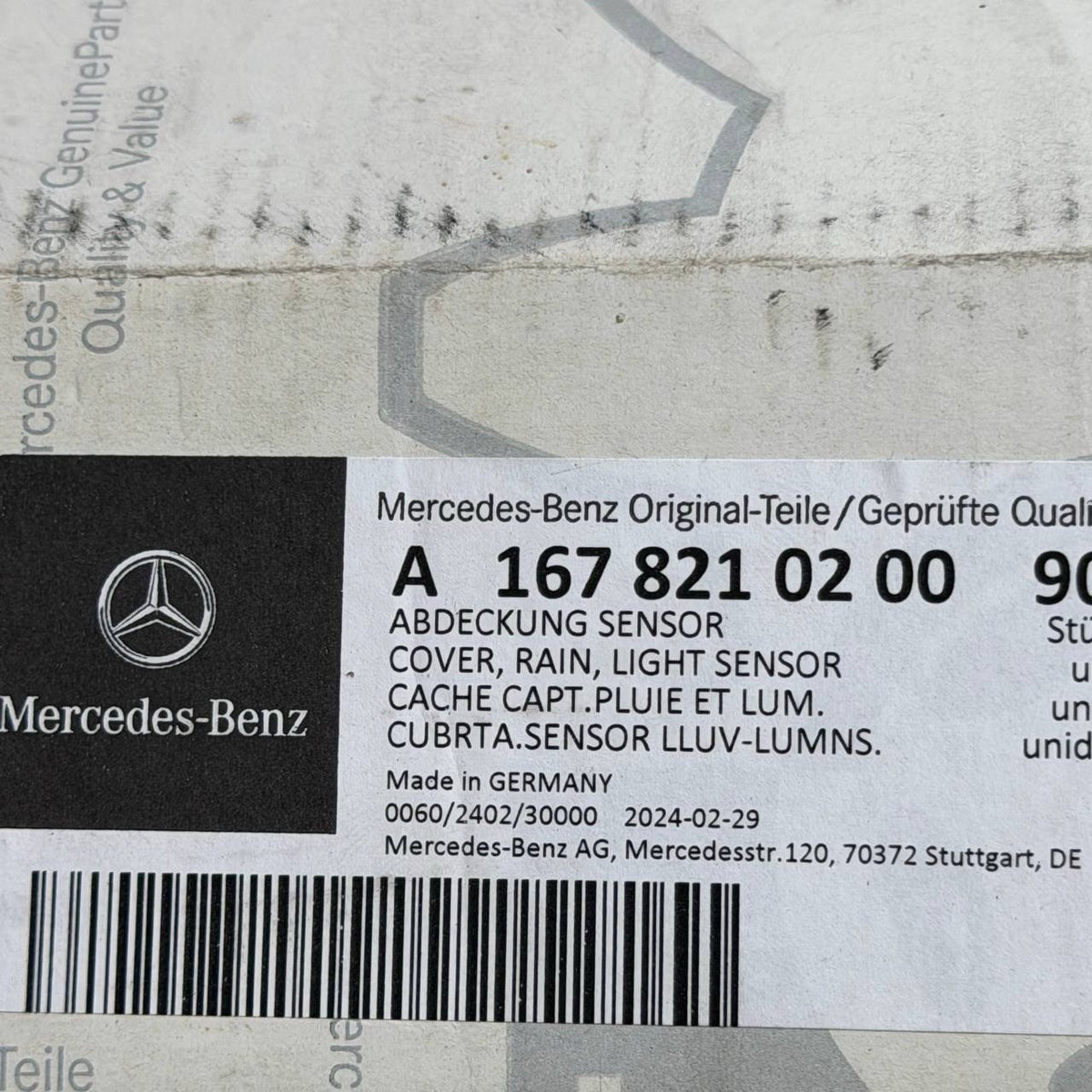 2019 2020 2021 2020 2023 MERCEDES GLE V167 INTERIOR REAR VIEW MIRROR TRIM NEW