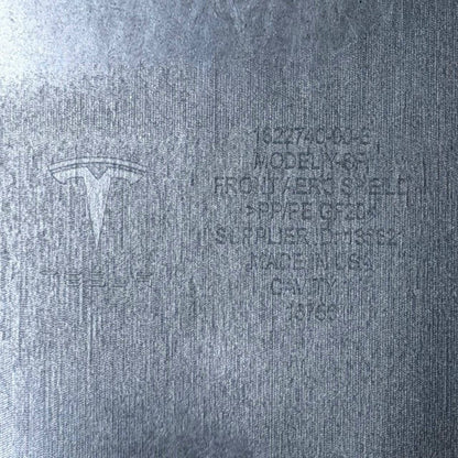 2020 2021 2022 2023 2024 TESLA MODEL Y FRONT AERO SPLASH SHIELD COVER OEM NEW